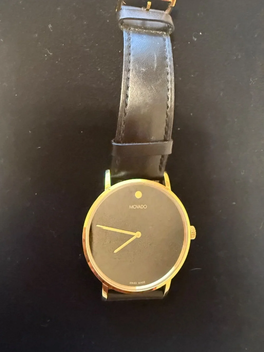 Movodo black dial